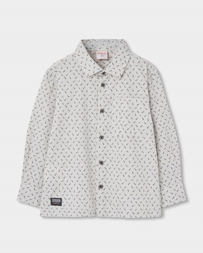 BOBOLI Oxford long sleeves shirt for boy -BCI - 854041