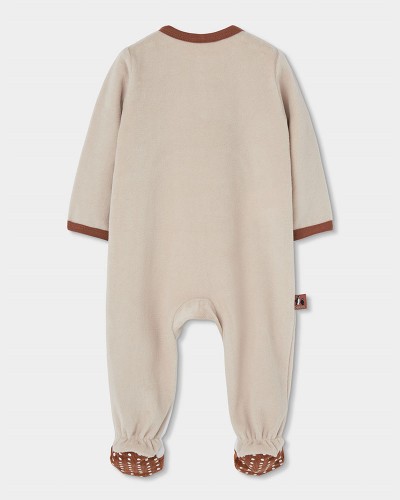 BOBOLI Velour play suit for baby -BCI - 244066