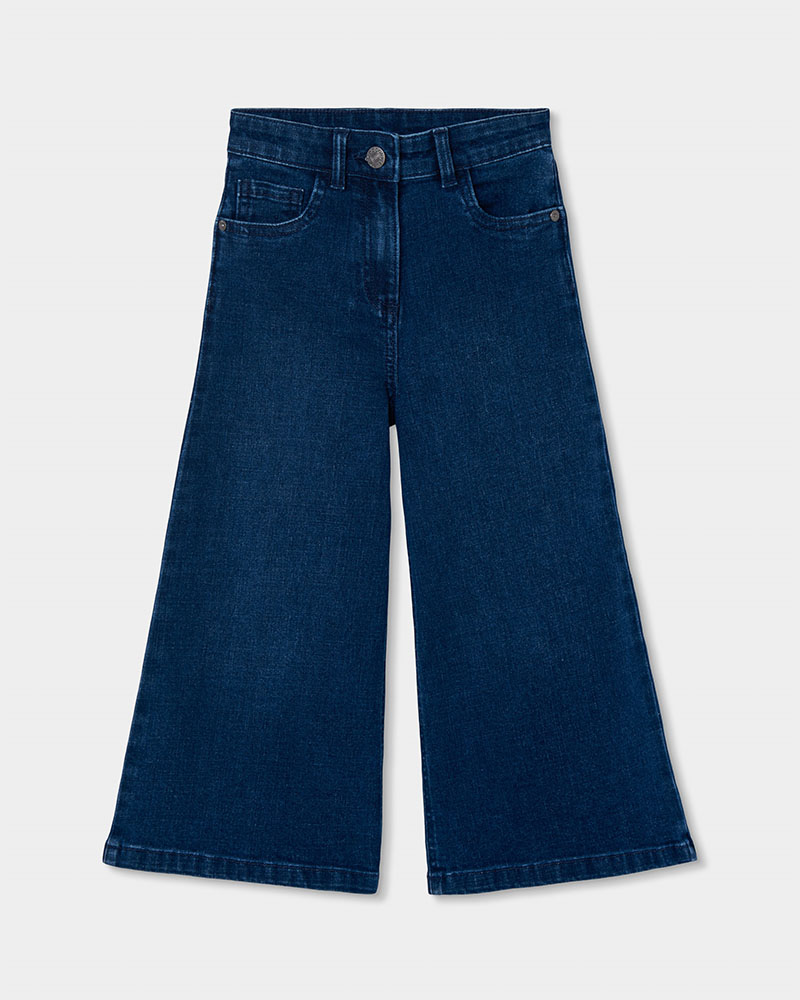 BOBOLI Denim stretch trousers for girl -BCI - 404020