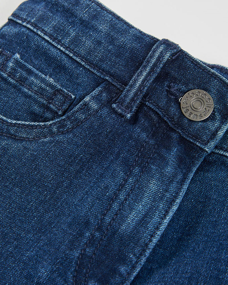 BOBOLI Denim stretch trousers for girl -BCI - 404020