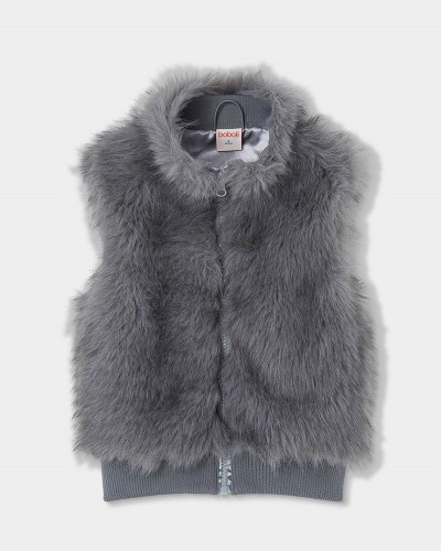BOBOLI Fluffy vest for girl - 414177
