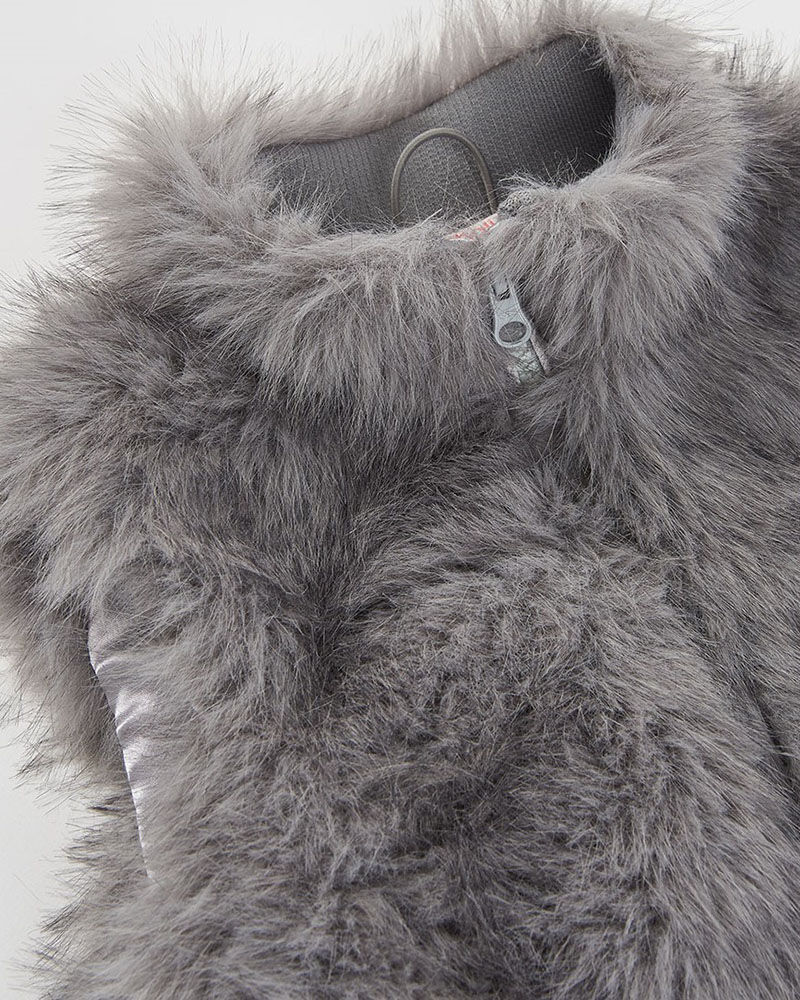 BOBOLI Fluffy vest for girl - 414177