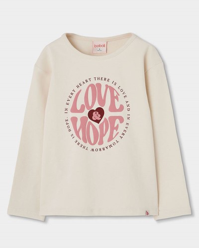BOBOLI Stretch knit t-Shirt for girl -BCI - 424000