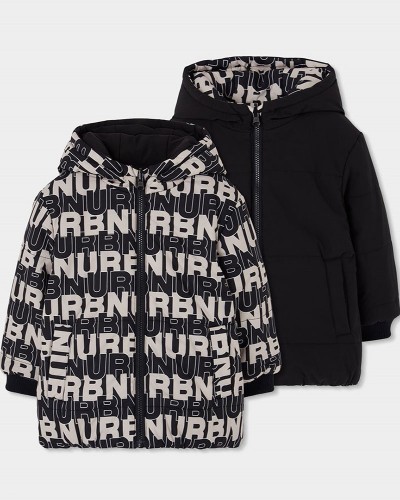 BOBOLI Technical fabric parka reversible for boy - 624103