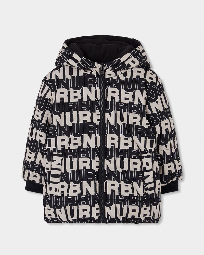 BOBOLI Technical fabric parka reversible for boy - 624103