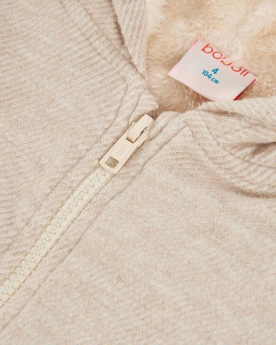BOBOLI Wind breaker twill knit for girl -BCI - 424156