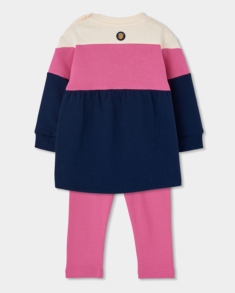 BOBOLI Set knit combined for girl -BCI - 304119