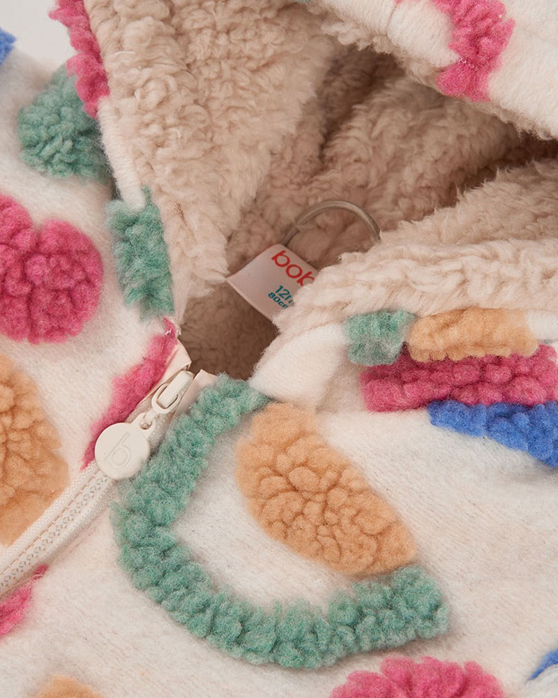 BOBOLI Coat jacquard for girl - 304197