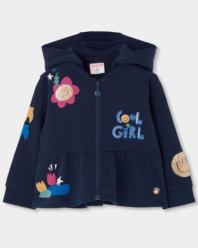 BOBOLI Fleece jacket for girl -BCI - 304164