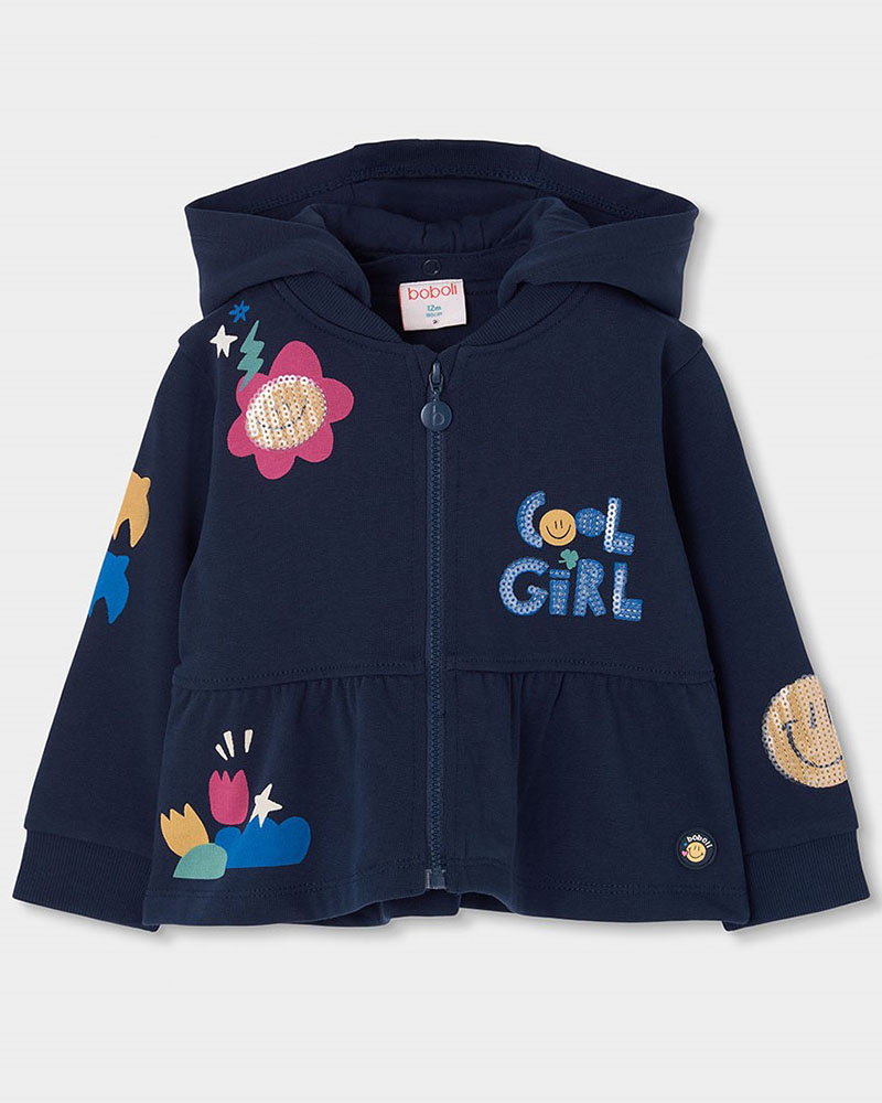 BOBOLI Fleece jacket for girl -BCI - 304164