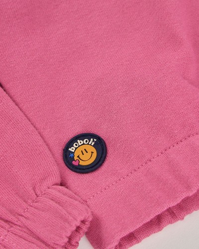 BOBOLI Fleece with hood sweatshirt for girl -BCI - 304030