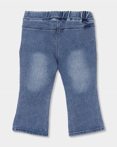 BOBOLI Denim trousers knit for girl -BCI - 304029