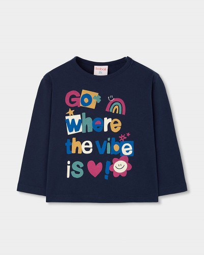 BOBOLI Knit t-Shirt for girl -BCI - 304074