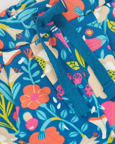 BOBOLI Fleece trousers floral for girl -BCI - 314031