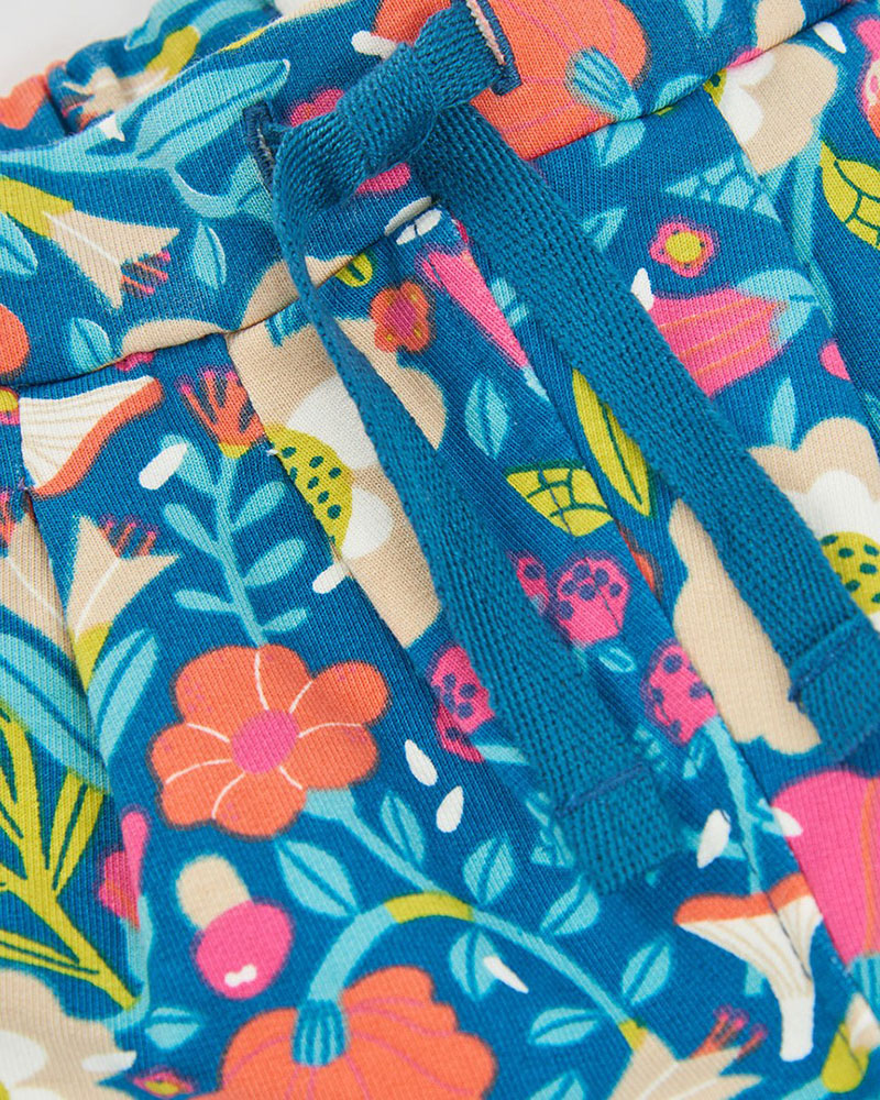 BOBOLI Fleece trousers floral for girl -BCI - 314031
