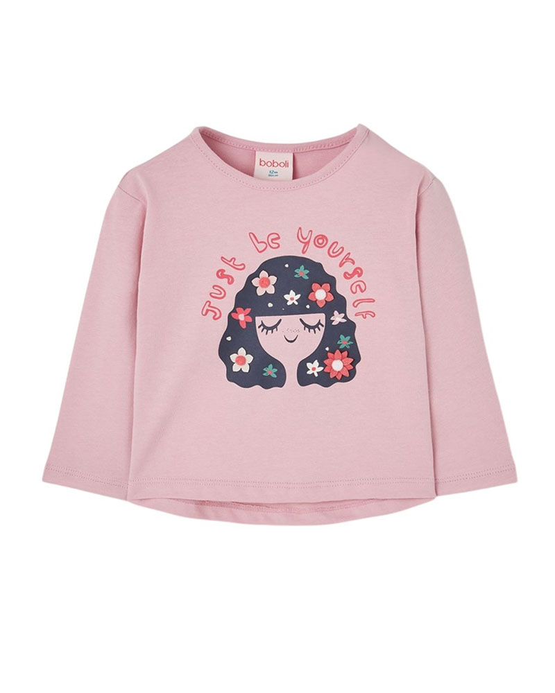 BOBOLI Knit t-Shirt for girl -BCI - 324177