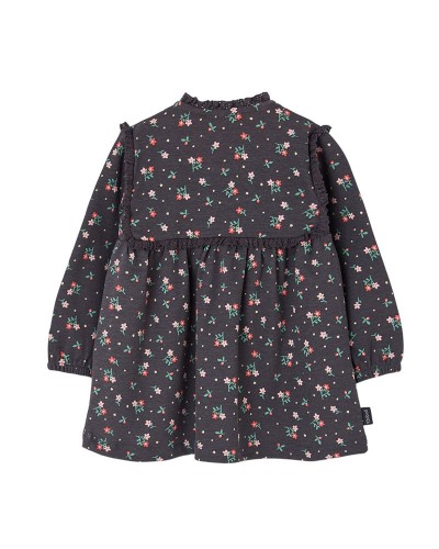 BOBOLI Interlock dress floral for girl -BCI - 324155