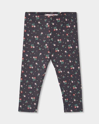 BOBOLI Leggings interlock floral for girl -BCI - 324043