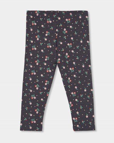 BOBOLI Leggings interlock floral for girl -BCI - 324043