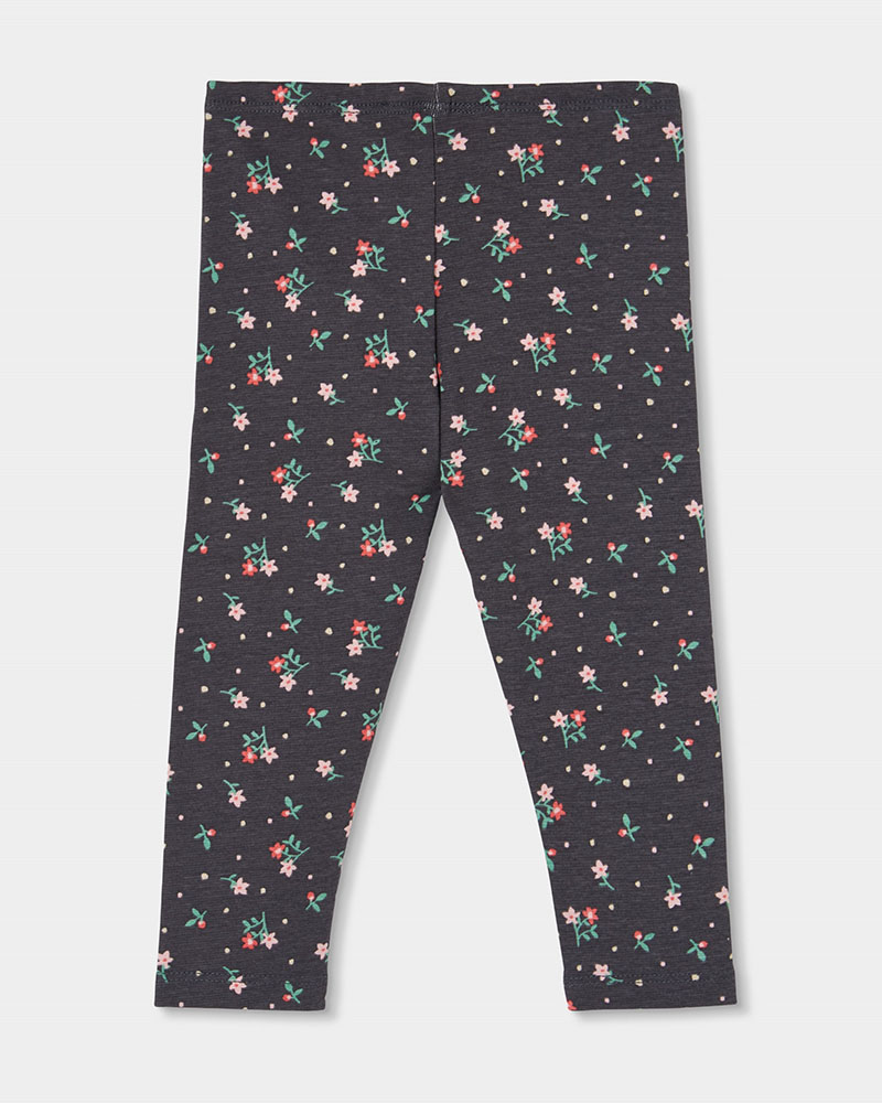 BOBOLI Leggings interlock floral for girl -BCI - 324043