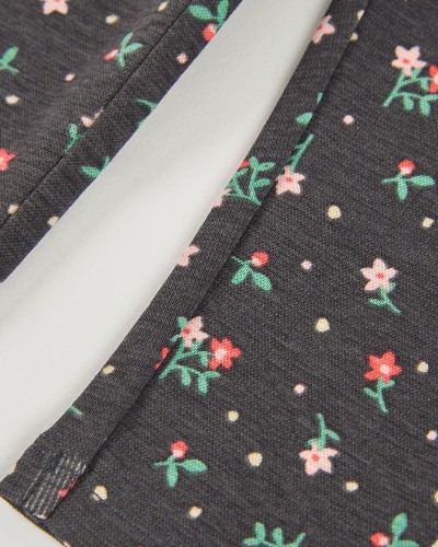 BOBOLI Leggings interlock floral for girl -BCI - 324043