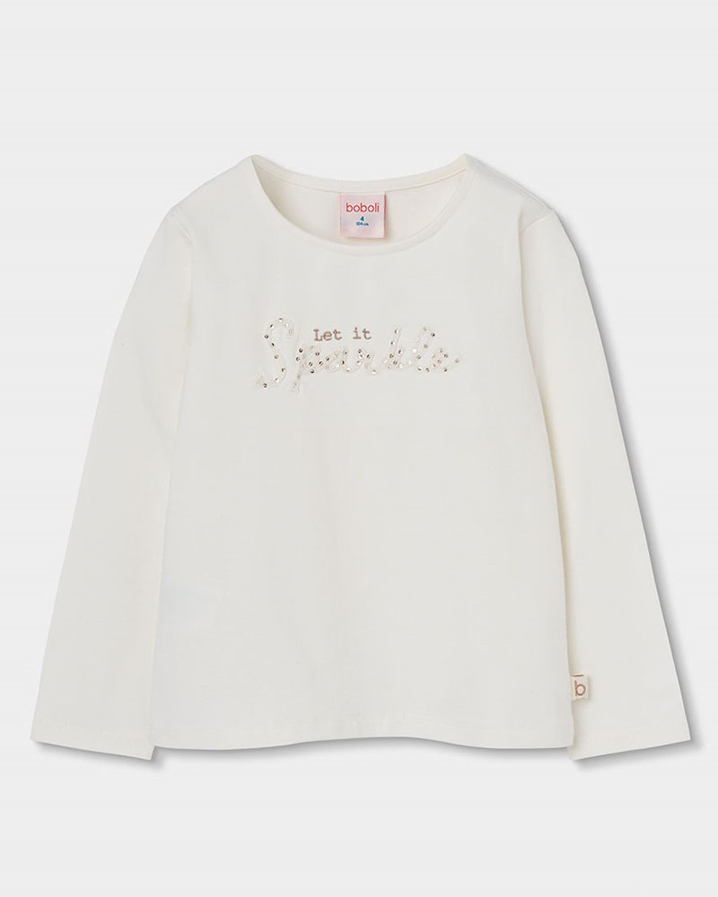 BOBOLI Stretch knit t-Shirt for girl -BCI - 784009