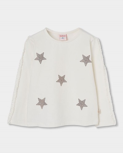 BOBOLI Stretch knit t-Shirt for girl -BCI - 784021