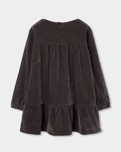 BOBOLI Velour dress for girl -BCI - 784065