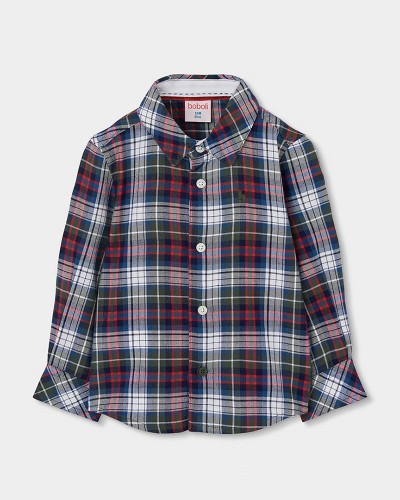 BOBOLI Shirt check for boy - 824037