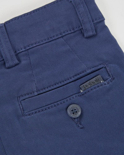 BOBOLI Stretch satin trousers for boy -BCI - 864019