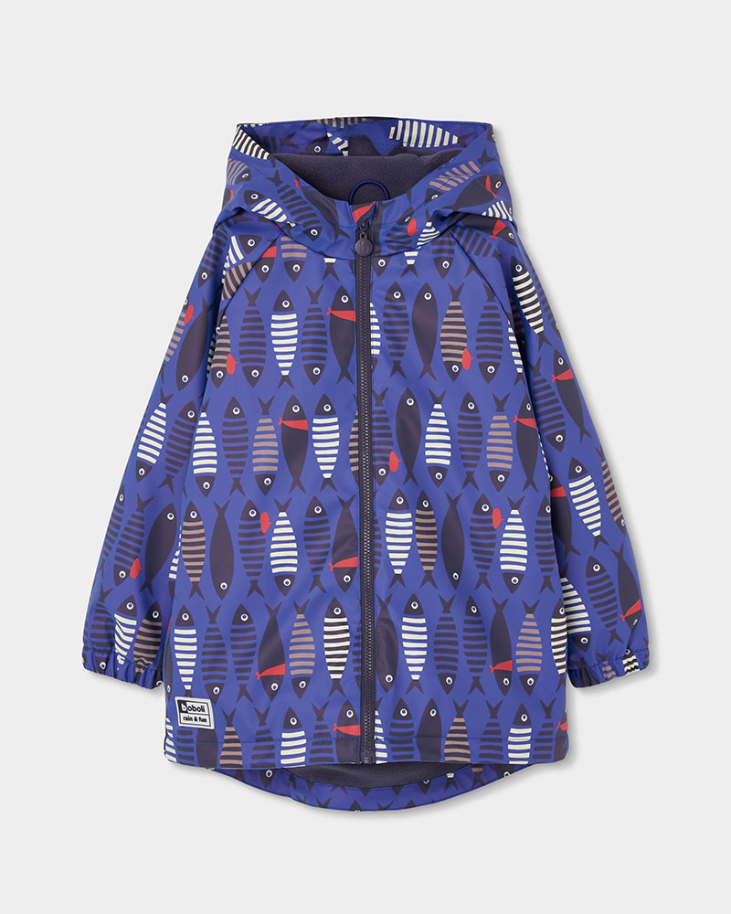BOBOLI Hooded raincoat for boy - 694043