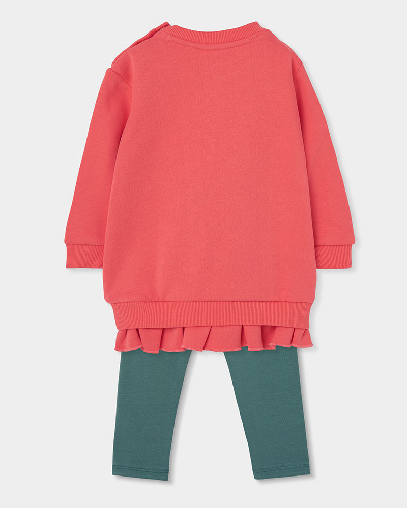 BOBOLI Set knit combined for girl -BCI - 334134