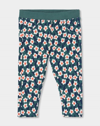 BOBOLI Fleece trousers floral for girl -BCI - 334033