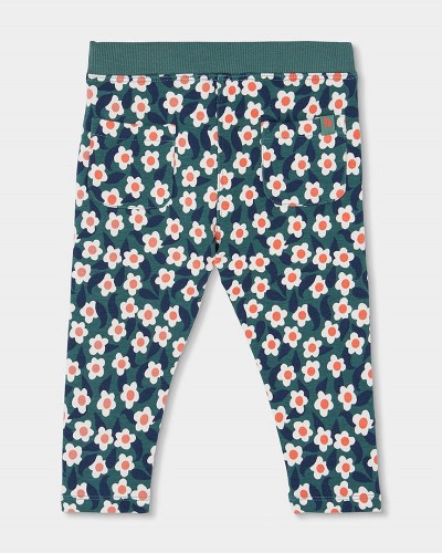 BOBOLI Fleece trousers floral for girl -BCI - 334033