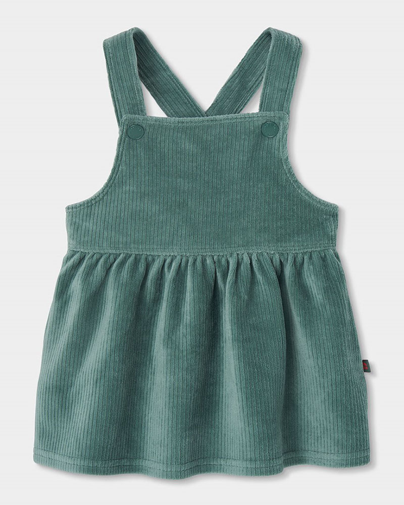 BOBOLI Pinafore dress knit for girl -BCI - 334055