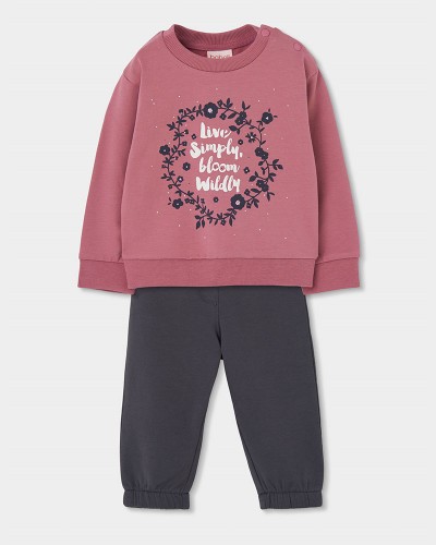BOBOLI Set fleece for girl -BCI - 344135