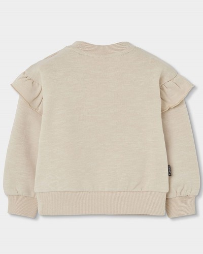 BOBOLI Fleece sweatshirt flame for girl -BCI - 324166