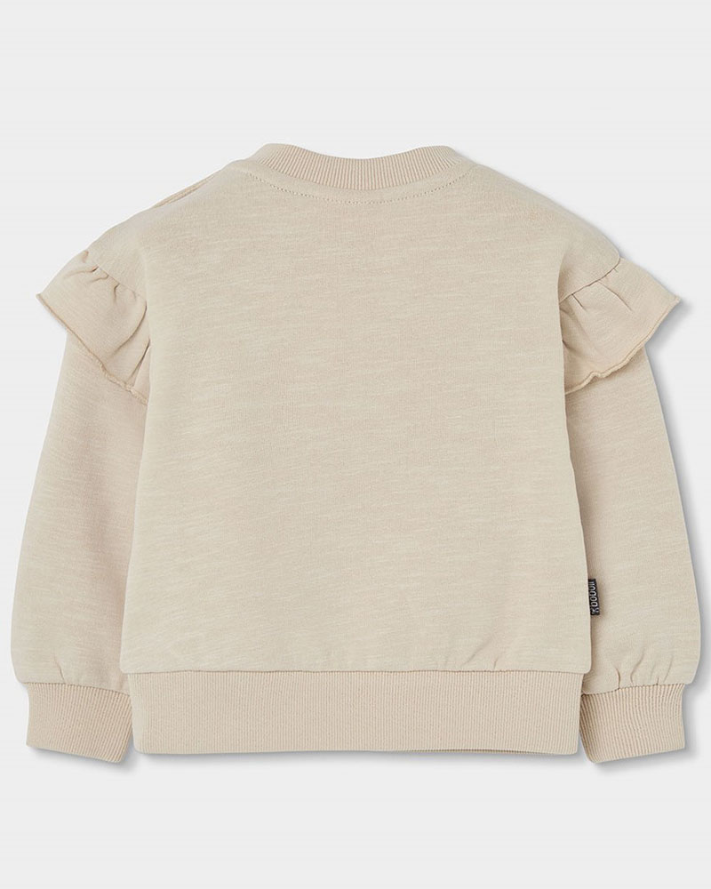 BOBOLI Fleece sweatshirt flame for girl -BCI - 324166