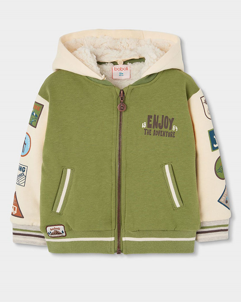 BOBOLI Fleece jacket for boy -BCI - 514167