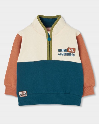 BOBOLI Fleece sweatshirt for boy -BCI - 514123