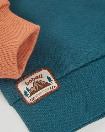 BOBOLI Fleece sweatshirt for boy -BCI - 514123