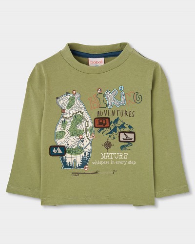 BOBOLI Knit t-Shirt for boy -BCI - 514011