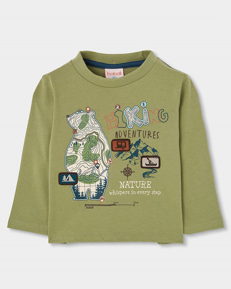 BOBOLI Knit t-Shirt for boy -BCI - 514011