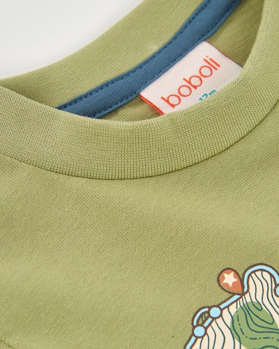 BOBOLI Knit t-Shirt for boy -BCI - 514011