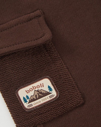 BOBOLI Fleece trousers for boy -BCI - 514022