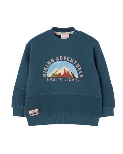 BOBOLI Fleece sweatshirt for boy -BCI - 514033