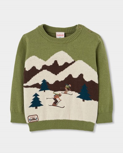 BOBOLI Knitwear pullover for boy -BCI - 514044