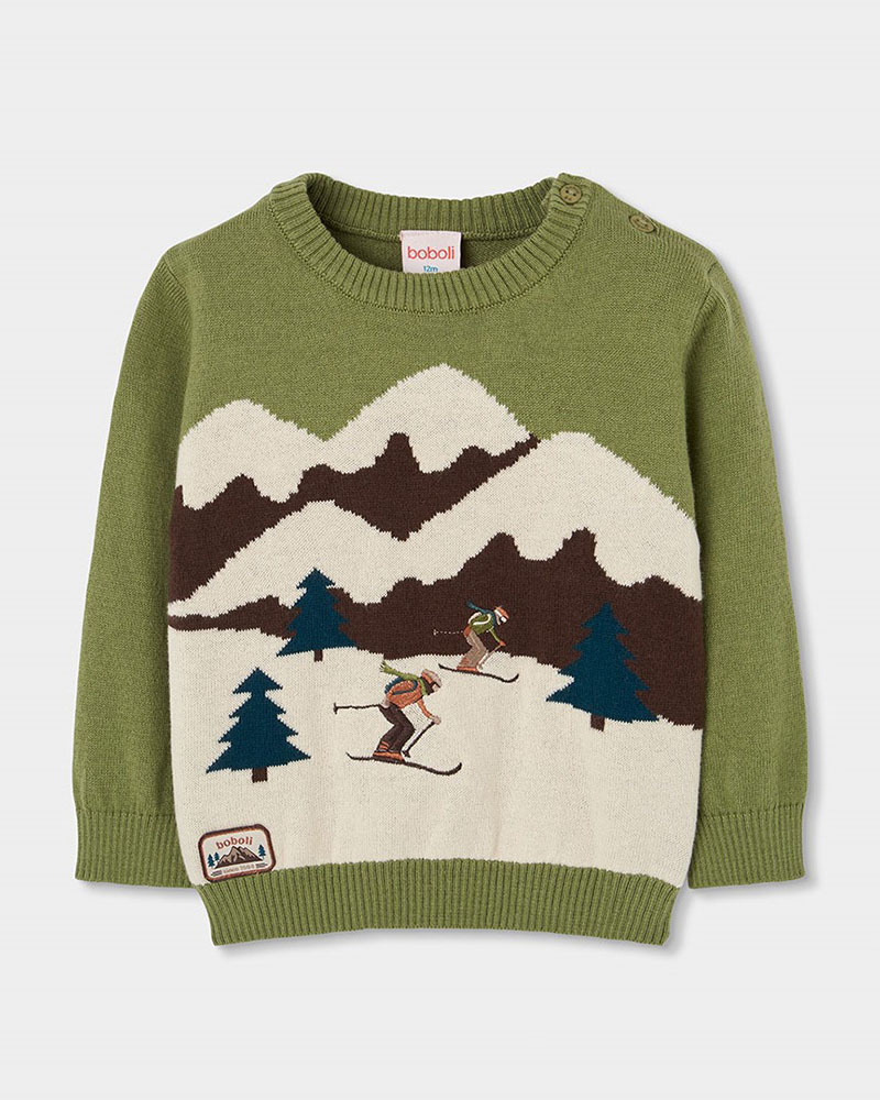 BOBOLI Knitwear pullover for boy -BCI - 514044