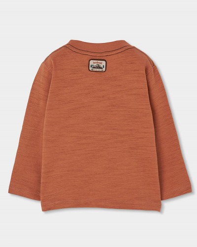 BOBOLI Knit t-Shirt flame for boy -BCI - 514077