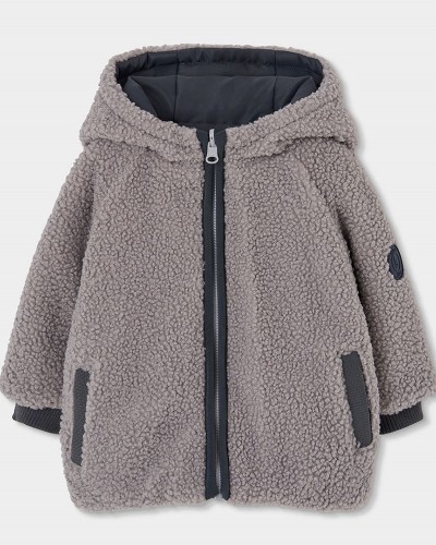 BOBOLI Reversible technical fabric parka for boy -BCI - 534158